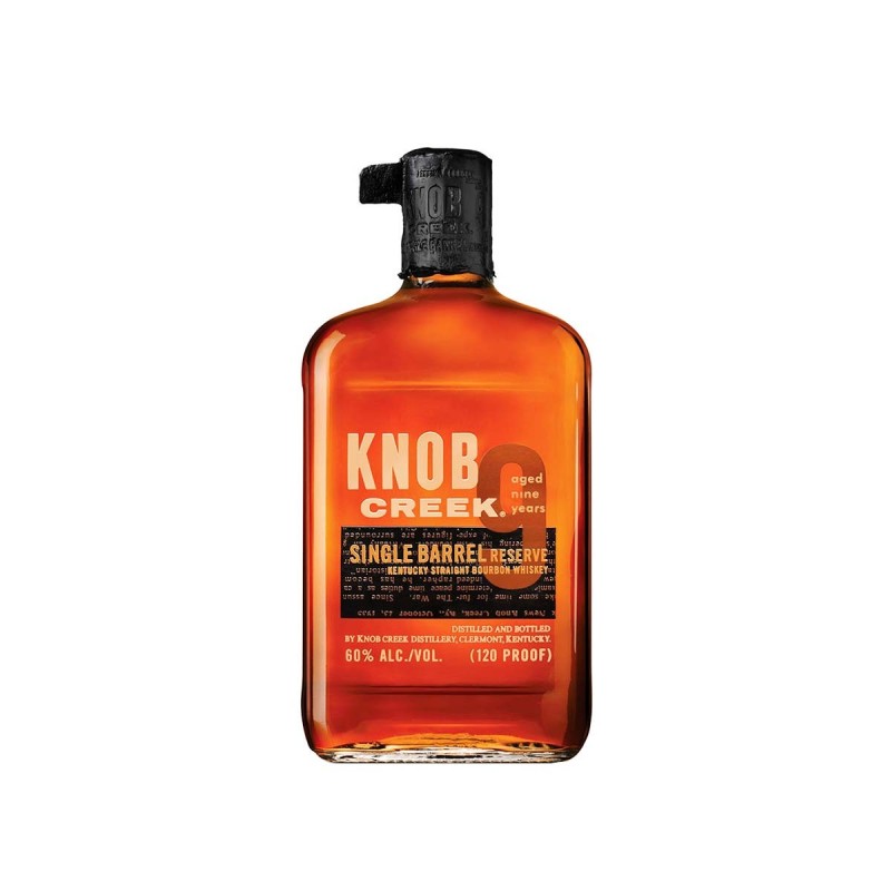 KNOB CREEK 9YO SINGLE BARREL RESERVE BOURBON 0,7L 60% - Super Alkohole