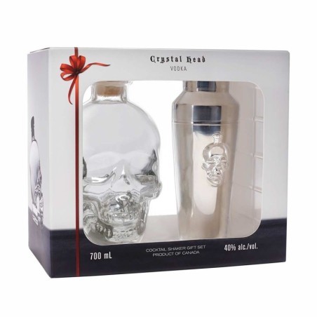 CRYSTAL HEAD 0,7L 40% + SHAKER