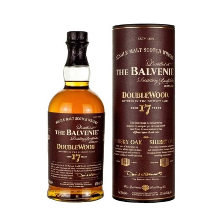 BALVENIE DOUBLE WOOD 17YO WHISKY 0,7L 43%