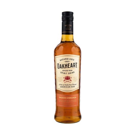 BACARDI OAKHEART SMOKED CINNAMON RUM 0,7L 35%