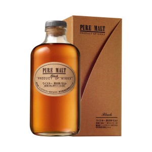 NIKKA PURE MALT BLACK WHISKY 0,5l 43% 
