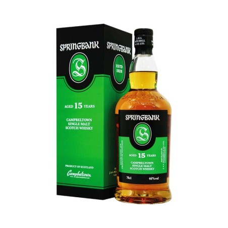 SPRINGBANK 15YO WHISKY 0,7L 46%