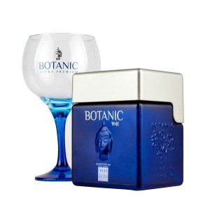 BOTANIC ULTRA PREMIUM GIN 0,7L 45% + KIELISZEK 