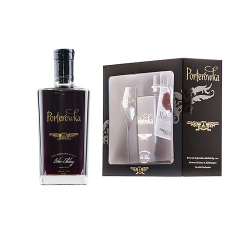 PORTERÓWKA 0,5L 30% + 2 KIELISZKI 