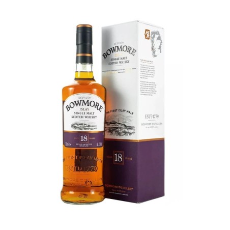 BOWMORE 18YO WHISKY 0,7L 43%