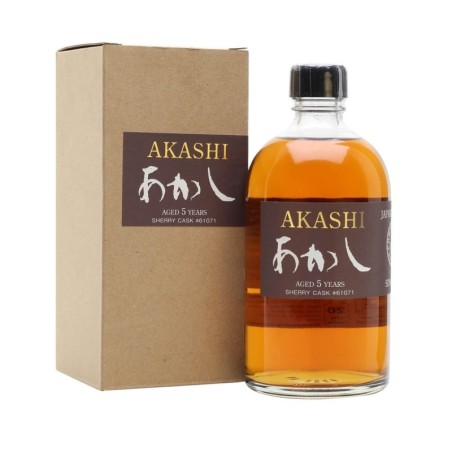AKASHI JAPANESE SHERRY CASK 5YO WHISKY 0,5L 50%