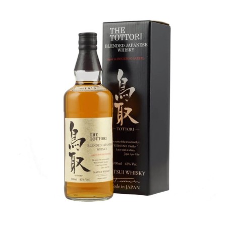 THE TOTTORI BOURBON BARREL JAPANESE WHISKY 0,7 43%