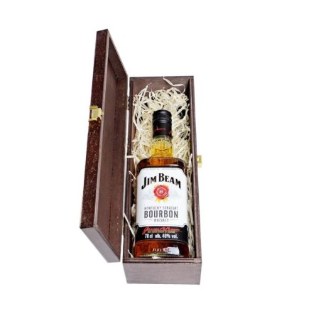 JIM BEAM 4YO BOURBON 0,7L 40% W SKRZYNCE DREWNIANEJ