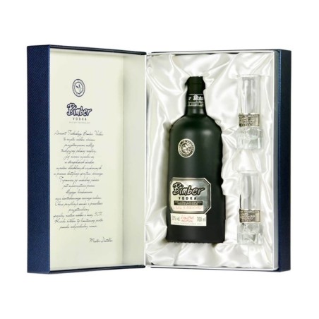 ANCIENT TECHNOLOGY BIMBER VODKA 0,7L 50%  ETUI + 2 KIELISZKI