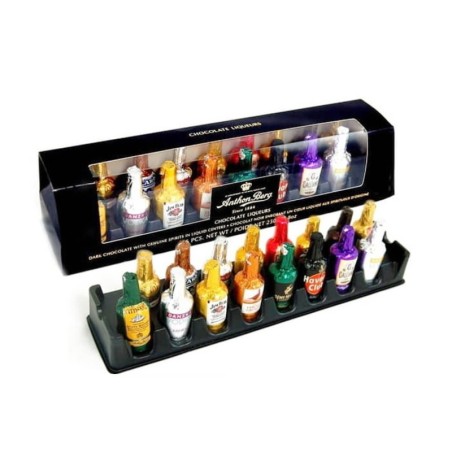 ANTHON BERG CHOCOLATE LIQUEURS BUTELECZKI Z ALKOHOLEM 250G