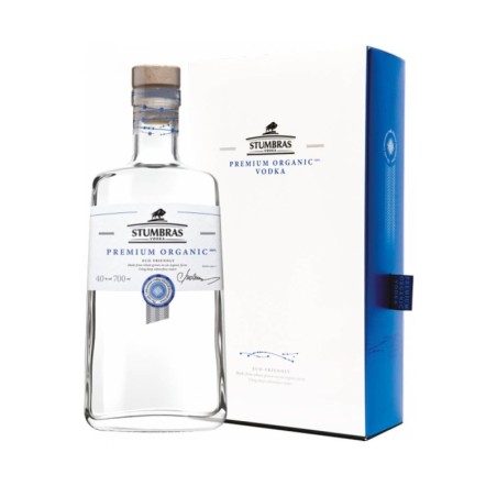 STUMBRAS PREMIUM ORGANIC WÓDKA 0,7L 40% + KARTONIK