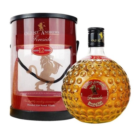 CLUBHOUSE GOLFBALL 12YO FIRESIDE OLD ST. ANDREWS WHISKY 0,7L 40%