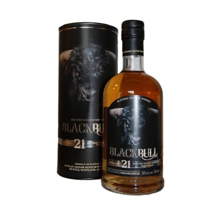 BLACK BULL 21YO WHISKY 0,7L 50%