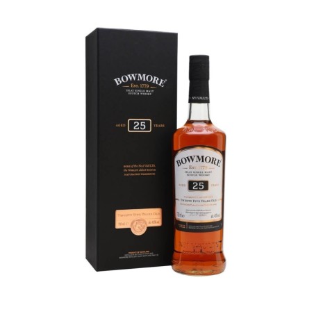 BOWMORE 25YO WHISKY 0,7L 43%