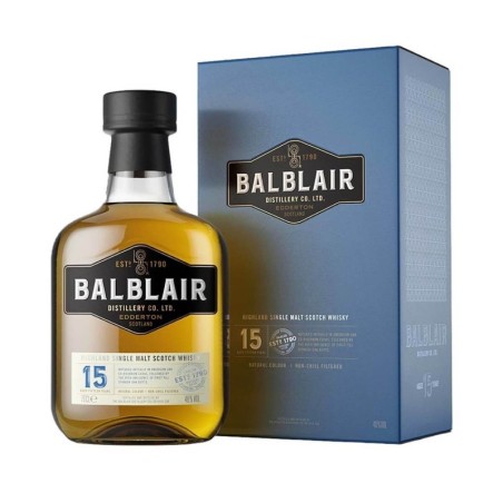 BALBLAIR 15YO WHISKY 0,7L 46%