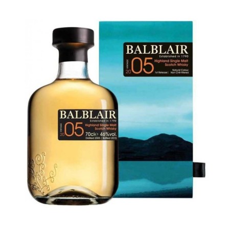 BALBLAIR 2005 VINTAGE WHISKY  0,7L 46%