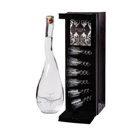ULUVKA MAGNUM GIFT SET VODKA 1,75L 40% + 6 KIELISZKÓW