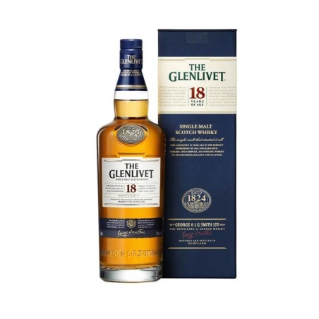 GLENLIVET 18YO WHISKY 0,7L 43%