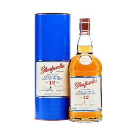 GLENFARCLAS 12YO SINGLE MALT WHISKY 1L 43%