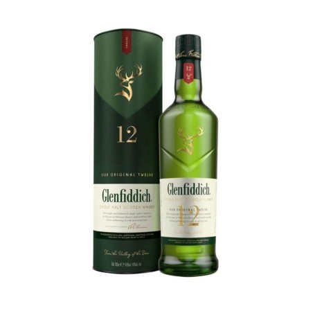 GLENFIDDICH 12YO SINGLE MALT WHISKY 0,7L 40%
