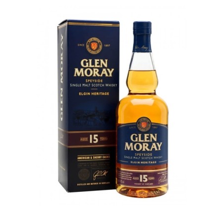 GLEN MORAY 15YO WHISKY 0,7L 40%