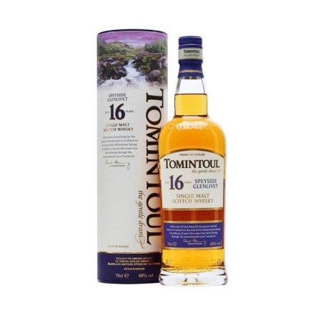 TOMINTOUL 16YO WHISKY 0,7L 40%