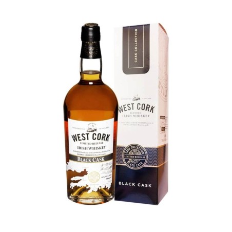 WEST CORK BLACK CASK IRISH WHISKEY 0,7l 40%