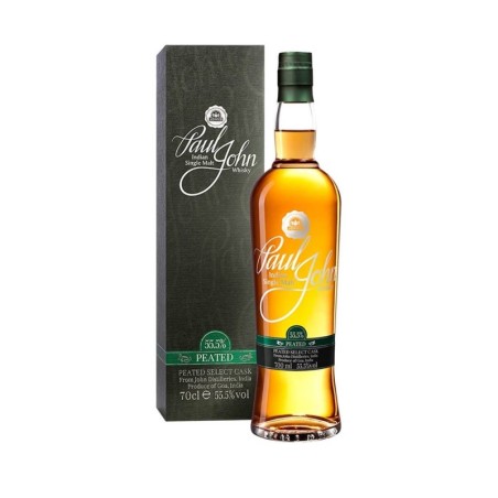 PAUL JOHN PEATED SELECT CASK INDIAN SINGLE MALT WHISKY 0,7L 55,5%