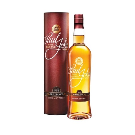 PAUL JOHN BRILLIANCE INDIAN SINGLE MALT WHISKY 0,7L 46%
