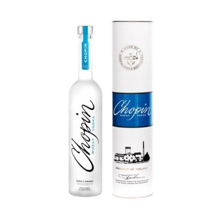 CHOPIN WHEAT VODKA 0,7L 40% + TUBA