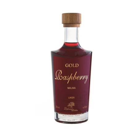 DĘBOWA POLSKA GOLD RASPBERRY LIKIER 0,7L 20%