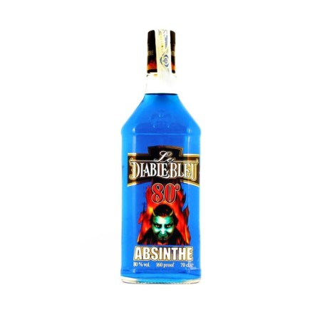 ABSINTHE LE DIABLE BLEU ABSYNT 0,7L 80%