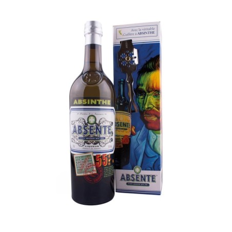 ABSENTE ABSINTHE ABSYNT 0,7L 55% + ŁYŻKA
