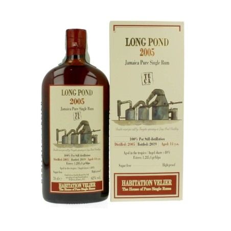 LONG POND 13YO 2005 TECA RUM 0,7L 62%