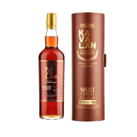 KAVALAN SOLIST PORT CASK WHISKY 0,7L 57,8%