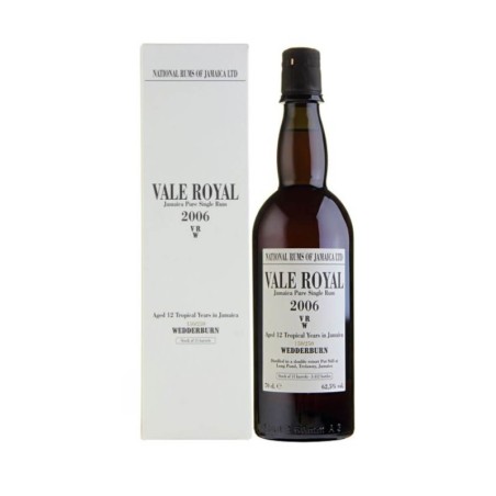 VALE ROYAL 12YO 2006 VRW RUM 0,7L 62,5% 