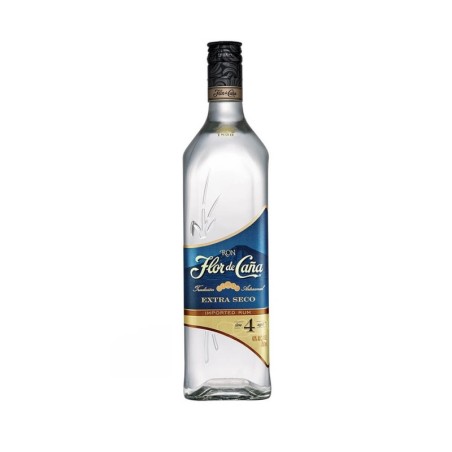 FLOR DE CANA 4YO EXTRA DRY RUM 0,7L 40%