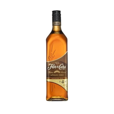 FLOR DE CANA 4YO GOLD RUM 0,7L 40%
