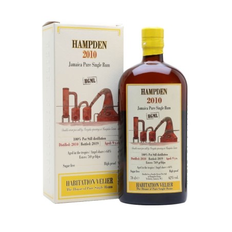 HAMPDEN 8YO 2010 HGML RUM 0,7L 62%