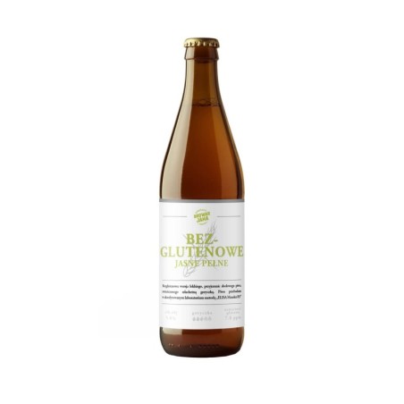 BROWAR JANA BEZGLUTENOWE JASNE PEŁNE 0,5L 5,6%