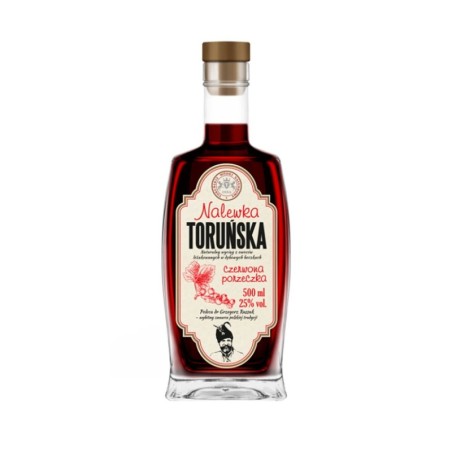 NALEWKA TORUŃSKA CZERWONA PORZECZKA 0,5L 25%