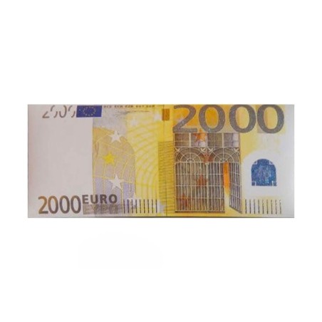 2000 EURO BANKNOT CZEKOLADKI W KOPERCIE 60G