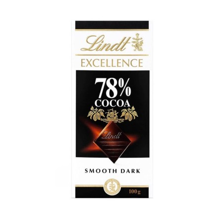 LINDT EXCELLENCE CZEKOLADA GORZKA 78% COCOA 100G