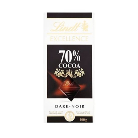 LINDT EXCELLENCE CZEKOLADA GORZKA 70% COCOA 100G