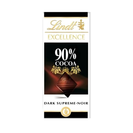 LINDT EXCELLENCE CZEKOLADA GORZKA 90% COCOA 100G