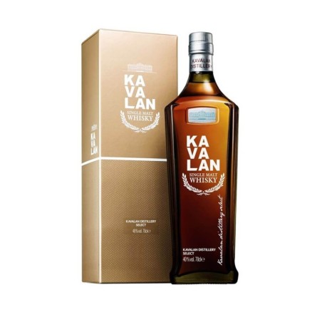 KAVALAN DISTILLERY SELECT SINGLE MALT WHISKY 0,7L 40%