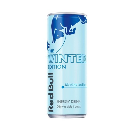 RED BULL PUSZKA THE WINTER EDITION MROŹNA MALINA 0,25L
