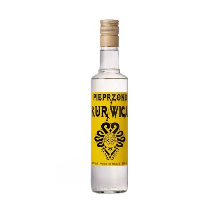 PIEPRZONO KURNWICA WÓDKA 37%  0,5L