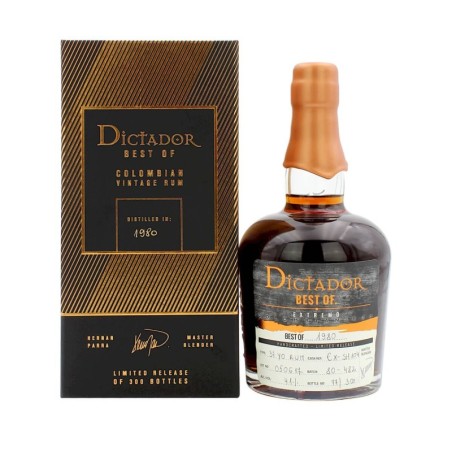 DICTADOR BEST OF 1980 RUM 0,7L 41%