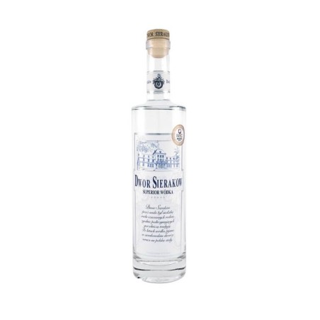 DWÓR SIERAKÓW SUPERIOR WÓDKA 0,5L 40%